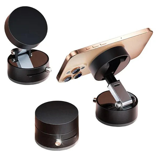 Magnetic Suction Phone Holder – Foldable & Adjustable 360° Mount