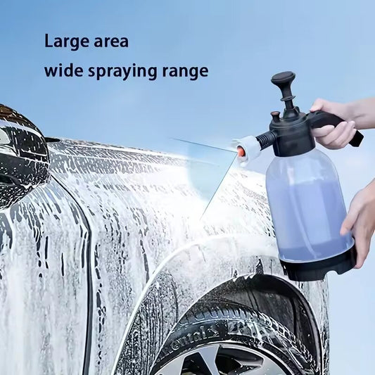 Hand Pump Foam Car Wash Sprayer Bottle – Multi-Purpose Manual Pressure Sprayer for Car Cleaning, Gardening & Plant Watering