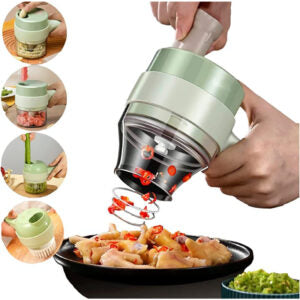 Electric Handheld Vegetable Cutter &amp; Slicer – Quick, Compact &amp; Easy Kitchen Chopper
