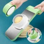 5-in-1 Manual Food Grater & Vegetable Slicer – Multi-Functional Kitchen Tool