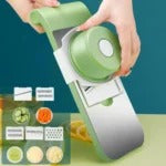 5-in-1 Manual Food Grater & Vegetable Slicer – Multi-Functional Kitchen Tool