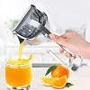 Stainless Steel Lemon & Orange Clip Handheld Juicer – Portable Citrus Squeezer