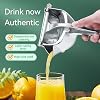 Stainless Steel Lemon & Orange Clip Handheld Juicer – Portable Citrus Squeezer