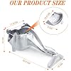 Stainless Steel Lemon & Orange Clip Handheld Juicer – Portable Citrus Squeezer
