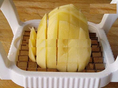 Multi-Chopper 3-in-1 Apple, Fruit & Potato Slicer – Heavy-Duty Stainless Steel Cutter for Fast & Even Slicing