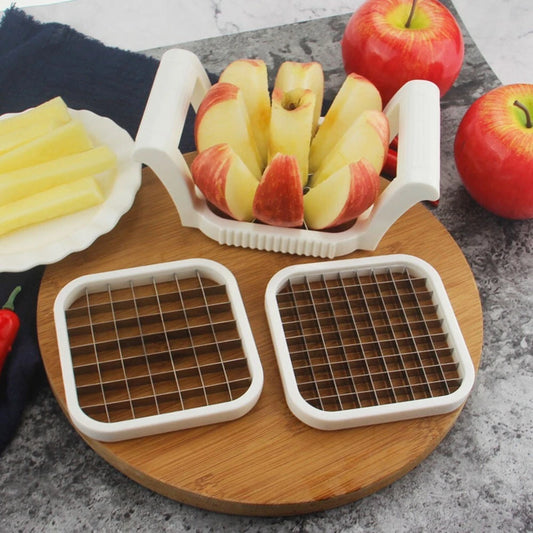 Multi-Chopper 3-in-1 Apple, Fruit & Potato Slicer – Heavy-Duty Stainless Steel Cutter for Fast & Even Slicing