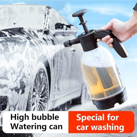 Hand Pump Foam Car Wash Sprayer Bottle – Multi-Purpose Manual Pressure Sprayer for Car Cleaning, Gardening & Plant Watering