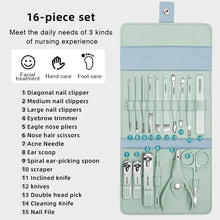 16-in-1 Nail Kit – Complete Manicure &amp; Pedicure Tool Set
