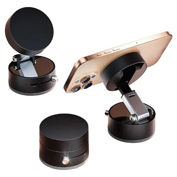 Magnetic Suction Phone Holder – Foldable &amp; Adjustable 360° Mount