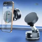 Magnetic Suction Phone Holder – Foldable &amp; Adjustable 360° Mount