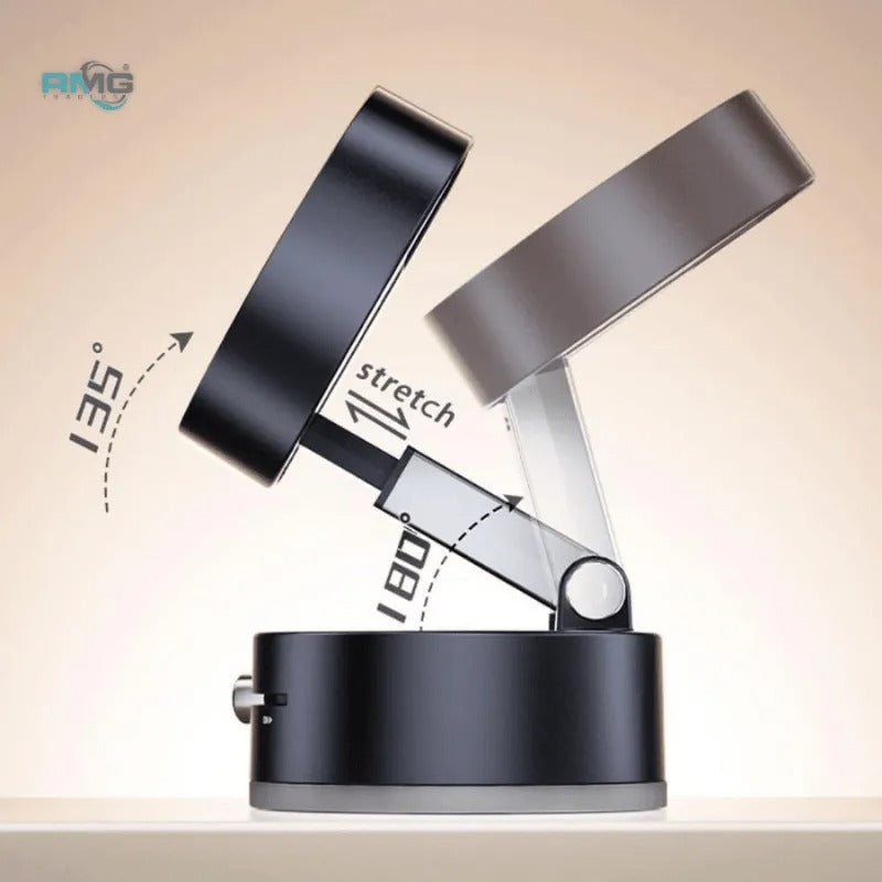Magnetic Suction Phone Holder – Foldable &amp; Adjustable 360° Mount