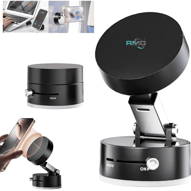 Magnetic Suction Phone Holder – Foldable &amp; Adjustable 360° Mount
