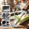 3-in-1 Multi Functional Vegetable Peeler with Wooden Handle &amp; Bottle Opener